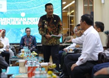 Bupati Madina Audiensi dengan Mentan Amran Bahas Hilirisasi Pertanian
