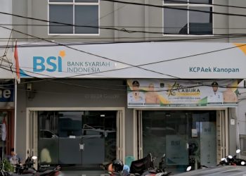 KCP BSI Aek Kanopan Lelang Agunan Debitur Lancar Bayar