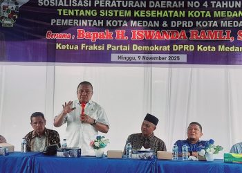 Sosialisasi Perda No 4 Tahun 2012, H. Iswanda Ramli SE Ajak Masyarakat Manfaatkan Program UHC
