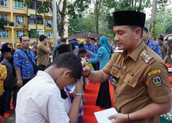 Rayakan 43 Tahun Harla, H.Iman Irdian Saragih Santuni 250 Anak Yatim Piatu
