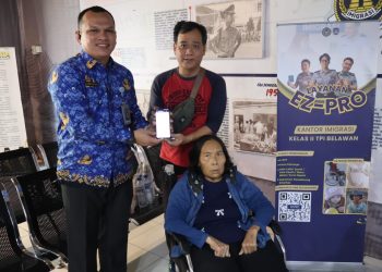 Imigrasi Belawan Resmi Mengoperasikan  Inovasi Pelayanan PAPADU