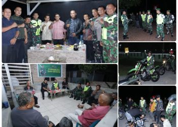 Kodim 0208 Asahan Gelar Patroli Kamtibmas di Wilayah Kisaran Barat