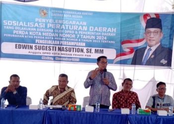 Edwin Sugesti Nasution : Sampah Bisa Jadi Ancaman dan Bisa Juga Sebagai Sumber Ekonomi