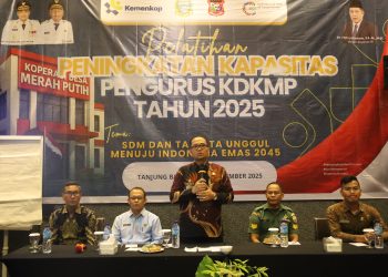 Wakil Wali Kota Tanjungbalai Buka Pelatihan Peningkatan Kapasitas Pengurus KDKMP