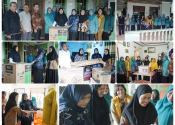 Desa Juara UP2K Terima Bantuan Peralatan Usaha dari TP PKK Asahan
