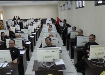 Kantor Regional VI Badan Kepegawaian Negara (BKN) Melaksanakan Ujian Pemetaan Potensi dan Kompetensi ASN (Profiling ASN) Pemkab Pakpak Bharat