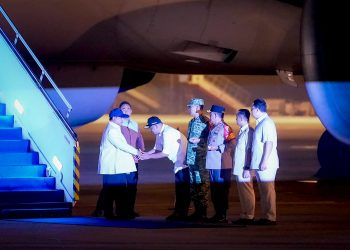 Presiden Tiba di Kualanamu, Kembali Tinjau Banjir dan Longsor di Sumut dan Aceh