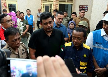 Bobby Nasution Rapat Darurat Bersama Menteri ESDM,  Ditargetkan Listrik di Tapteng Sudah Normal Jum’at