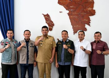 Terima Bantuan Rp1 M dari Pekanbaru, Bobby Nasution Segera Salurkan ke Masyarakat Terdampak Banjir dan Longsor