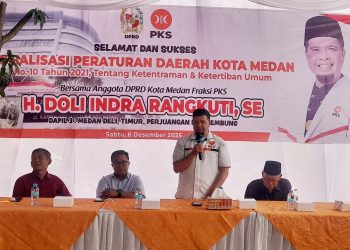 Sosialisasi Perda No 10 tahun 2021, H. Doli Ajak Masyarakat Jaga dan Lindungi Keluarga Dari Tindakan Meresahkan