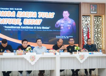 Kadis Kominfo Kota Medan Apresiasi Lomba Karya Tulis Feature & Essay Polrestabes Medan