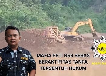 SATMA AMPI Madina Laporkan Dugaan PETI: Nama Nasir Lubis dan Okis Ampung Siala Disebut Muncul Kembali