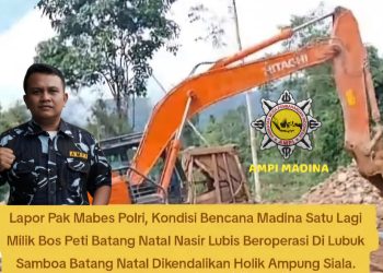 SATMA AMPI Madina Pertanyakan Penegakan Hukum atas Dugaan PETI di Lubuk Samboa