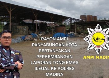 Laporan Resmi Sudah Masuk, AMPI Panyabungan Kota Desak Penutupan Tong Emas Ilegal