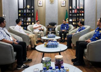 Terima Audiensi Kepala BNN Provinsi Sumut, Rico Waas Bahas Pembentukan BNN Kota Medan