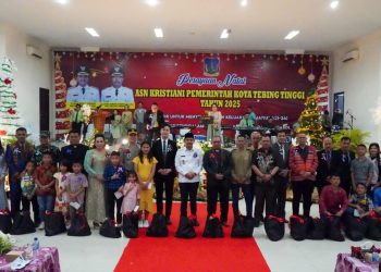 Hadiri Natal ASN 2025, Walikota Tebing Tinggi Harapkan Momentum Ini Sebagai Kualitas Pengabdian Kepada Masyarakat