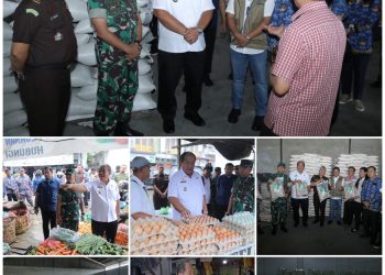 Jelang Nataru, Bupati Asahan Bersama Forkopimda dan TPID Pantau Stok dan Harga Bahan Pokok