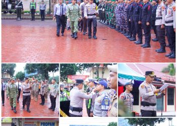 Jelang Nataru, Polres Asahan Gelar Apel Pasukan Operasi Lilin Toba 2025