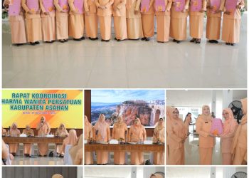 Rakor Desember 2025, DWP Asahan Perkuat Peran Keluarga dan Kepedulian Sosial