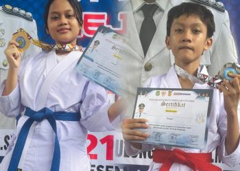 Duo Bersaudara Ini Raih Prestasi Membanggakan di Kejuaraan Karate
