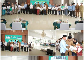 Wakil Bupati Asahan Salurkan Zakat, Infak, dan Sedekah Triwulan IV Tahun 2025