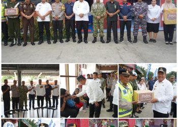 Bupati Asahan Tinjau Pos Pelayanan Natal 2025 dan Tahun Baru 2026