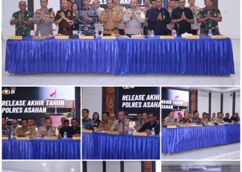 Luar Biasa, Press Release Keberhasilan Polres Asahan Dirangkum Diakhir Tahun 2025 