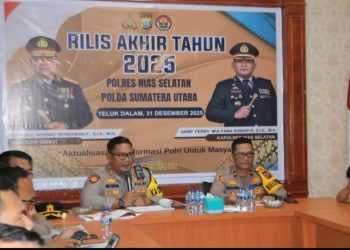 Kinerja Polres Nias Selatan Meningkat Pada Penerapan Pelayanan Yang Humanis Selama Tahun 2024 – 2025