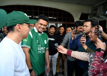 Kunjungi Toko Merchandise PSMS,  Gubernur Bobby Harapkan Peningkatan Pemasukan Klub