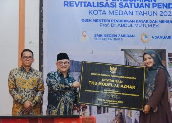 Saat Kunjungan Mendikdasmen, Wakil Wali Kota Minta Penambahan Sekolah Direvitalisasi di 2026