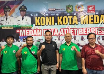 IBCA Perkenalkan Kepengurusan Kepada KONI Medan