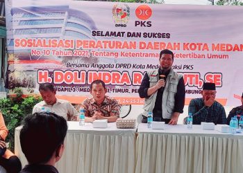 H.Doli Indra Rangkuti SE : Perda Trantibmum Wujudkan Masyarakat Aman, Nyaman dan Tentram