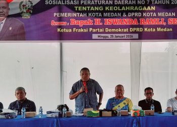 Sosialisasi Perda No. 7 Tahun 2022, Iswanda Ramli : Olahraga Mewujudkan Masyarakat Sehat dan Berprestasi 