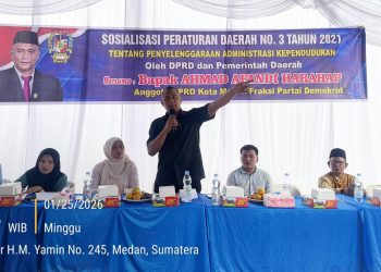 Ahmad Afandi Harahap Ajak Masyarakat Tingkatkan Kesadaran dan Kepedulian Urus Adminduk