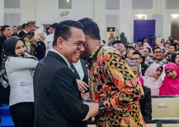 Hadiri Pelantikan Rektor USU, Zakiyuddin Harahap Ucapkan Selamat Kepada Muryanto