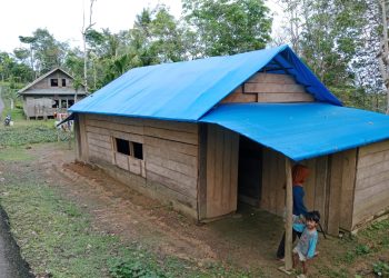 Warga Atualuo Nias, Berlindung Selama Satu Tahun Pakai Tenda Biru, A.G Berharap Ada Perhatian Pemerintah