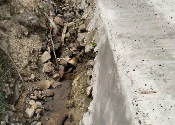 Proyek TPT Atau Penanganan Longsoran Jalan Teluk Dalam-Lolowau Kementerian PUPR Bina Marga Bernilai Rp. 8,1 Miliar Disorot, Diduga Dikerjakan Asal Jadi dan Segera Dilaporkan