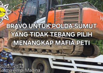 Ketua Satma AMPI Madina Muhammad Ludfi Soroti Penindakan PETI di Siabu, Minta Aparat Bertindak Komprehensif dan Transparan
