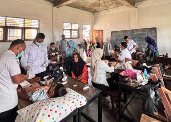 Sunat Massal Gratis NNB Desa Mompang Julu di Bulan Ramadhan Berjalan Sukses