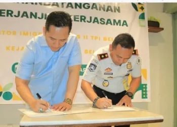 Imigrasi Belawan dan Kejari Teken MoU Dan Kerjasama Tata Usaha Negara