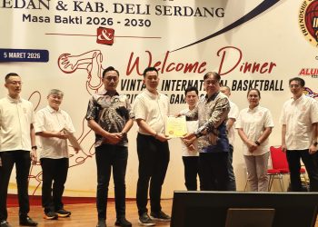Aswindy Ajak Pengurus Perbasi  Majukan Olahraga di Kota Medan