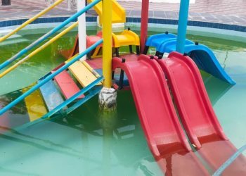 Baru Seumur Jagung, Kolam Renang Pemko Tebing Tinggi Rusak Parah: Kelompok Pemuda Garuda Merah Putih Desak Kadispora Dicopot!