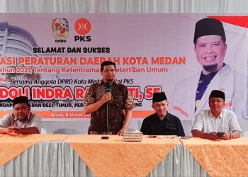 Sosialisasikan Perda No 10/2021, Doli Indra Rangkuti : Pastikan Hak Masyarakat Atas Lingkungan Aman dan Nyaman