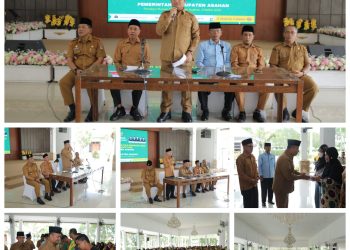 Pemerintah Kabupaten Asahan Bersama Baznas Asahan Salurkan Zakat, Infaq dan Sedekah (ZIS) Triwulan I Tahun 2026