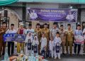 Safari Ramadhan di Masjid Nurul Huda, Pemko Medan Salurkan Bantuan dan Santuni Anak Yatim