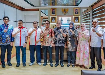 PMI Medan dan Palang Merah Amerika Paparkan Program Ketahanan Panas Kepada Pemko Medan