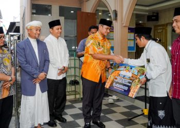 Sekda Safari Ramadhan di Masjid Al Hasanah Medan Polonia