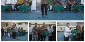 Pemerintah Kabupaten Asahan Serahkan Paket Bantuan Sembako kepada Kaum Dhuafa 