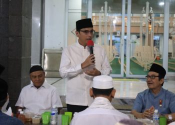 Dihadiri 1.500 Jamaah, Rico Waas Apresiasi Buka Puasa Bersama di Masjid Al-Musabbihin