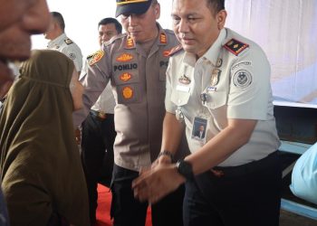 Ramadan Berbagi, 2.500 Paket Bantuan Kemenimipas Sasar Warga Gabion Belawan